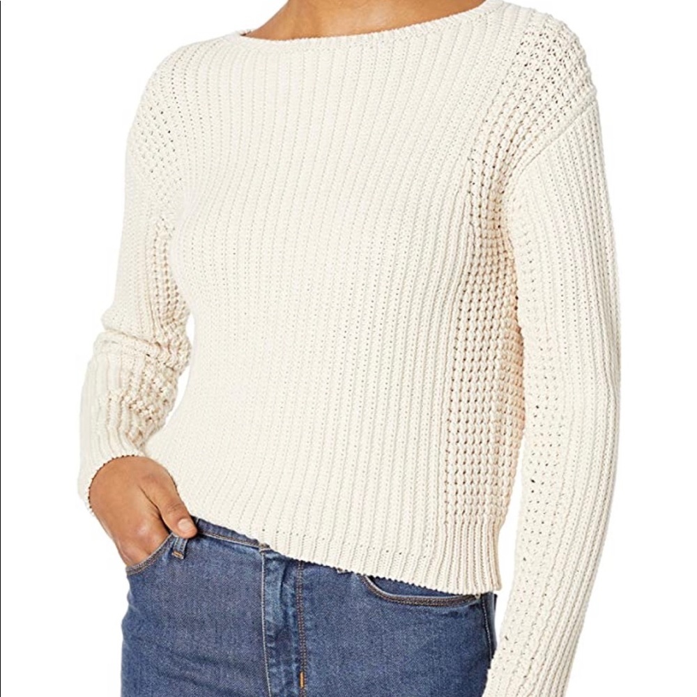 Vince waffle knit sweater